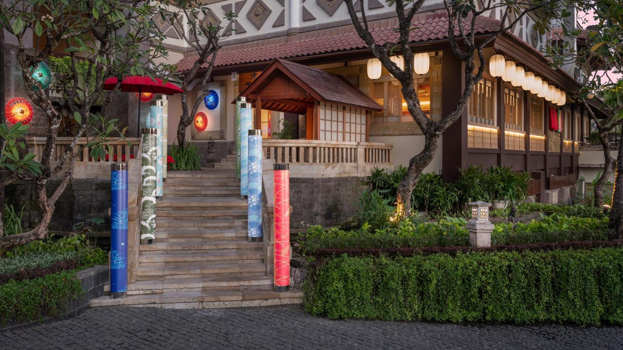 Hotel Nikko Bali Benoa Beach Nusa Dua  Exterior foto Entrance to the hotel